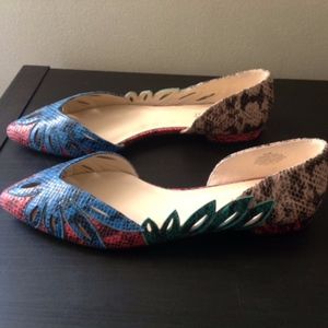 NWOT! Gorgeous D'Orsay Flats